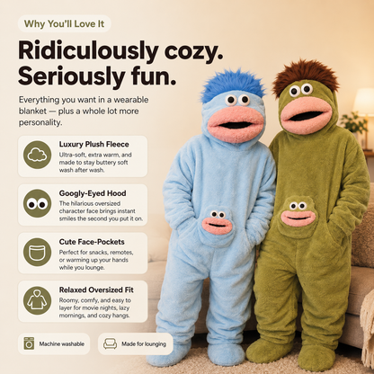 Goofball Buddies™ Oversized Plush Onesie