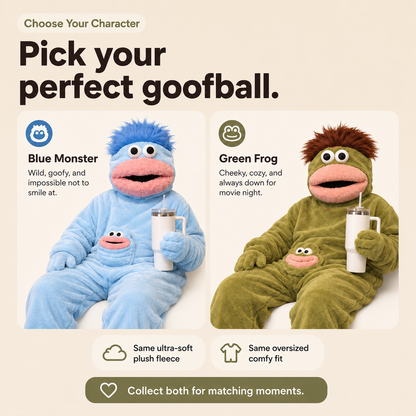 Goofball Buddies™ Oversized Plush Onesie