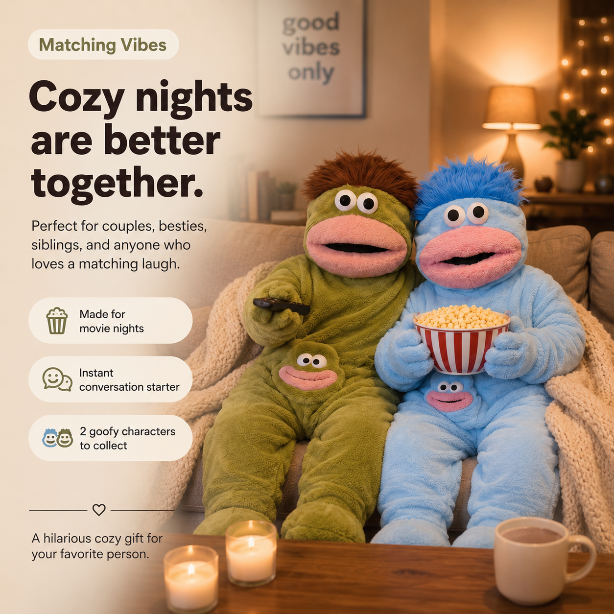Goofball Buddies™ Oversized Plush Onesie