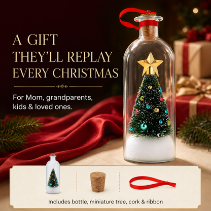 Goofball Buddies™ Recordable Christmas Tree Message Bottle