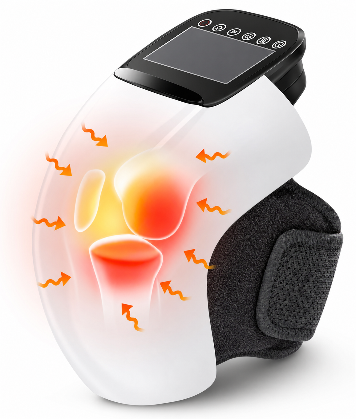 FlexHeat knee massager heat therapy hero